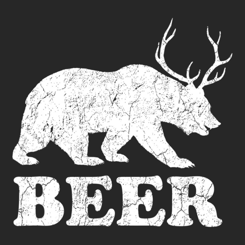 Beerbeardeerfunnygiftforbeerloversdrinkersmenwomen Men's T-shirt Pajama Set | Artistshot