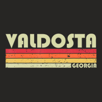 Valdosta Ga Georgia City Home Roots Retro 70s 80s Ladies Fitted T-shirt | Artistshot