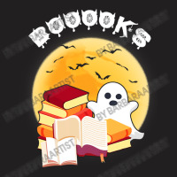 Boooks Ghost Reading Books Halloween Costume Funny Gift T-shirt | Artistshot