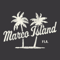 Marco Island Florida Vintage 70s Palm Trees Ladies Curvy T-shirt | Artistshot