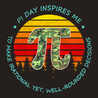 Limited Edition Pi Digits Camo Vintage Math Teacher Happy Pi Day Tank Top | Artistshot