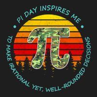 Limited Edition Pi Digits Camo Vintage Math Teacher Happy Pi Day Classic T-shirt | Artistshot