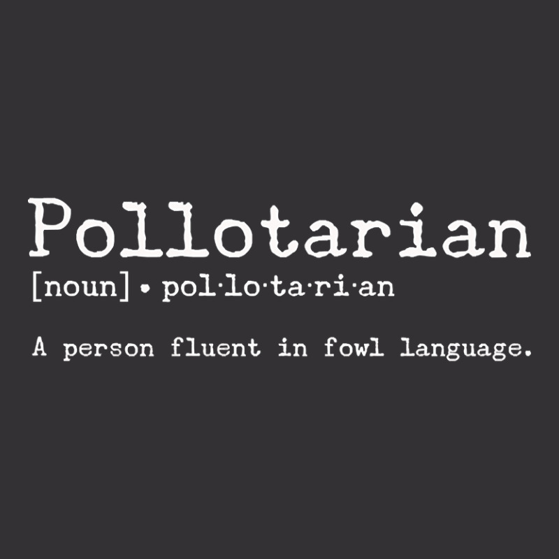 Pollotarian Definition - Fowl Chicken Play On Words Vintage Short by Pannell Quintero | Artistshot