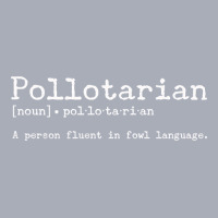 Pollotarian Definition - Fowl Chicken Play On Words Tank Dress | Artistshot