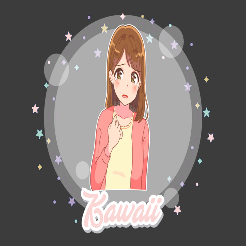 Why Look At Me!!cute Girl Anime Looking At Me Men's Polo Shirt By ...