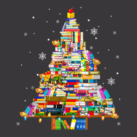 Christmas Library Tree Lights For Librarian And Book Lover T Shirt Ladies Curvy T-shirt | Artistshot