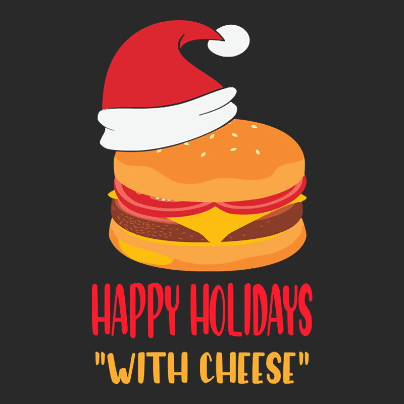 Trending Happy Holidays With Cheese Shirt Christmas Cheeseburger Gift- Toddler T-shirt | Artistshot