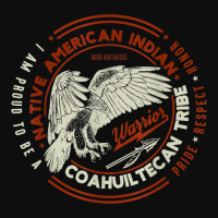 Coahuiltecan Tribe Native American Indian Proud Respect Hono Crop Top | Artistshot