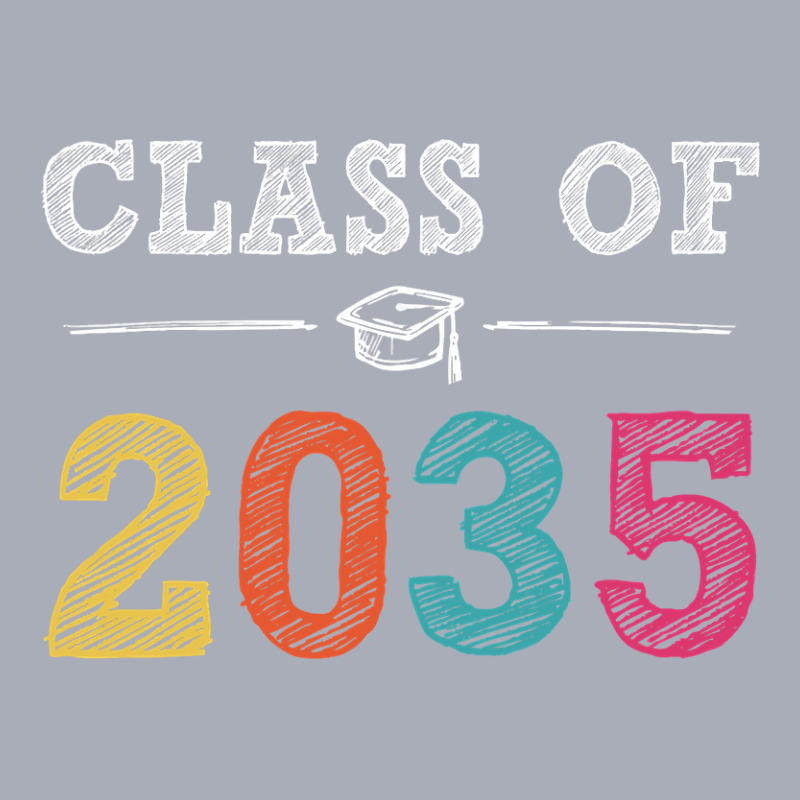 Class Of 2035 First Day Of School Grow With Me Graduation Tank Dress by ScottArtist | Artistshot