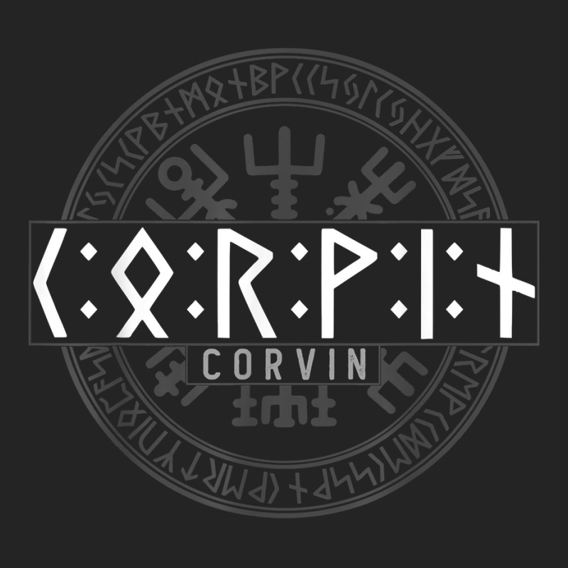 Corvin In Futhark Runes Viking T Shirt 3/4 Sleeve Shirt | Artistshot