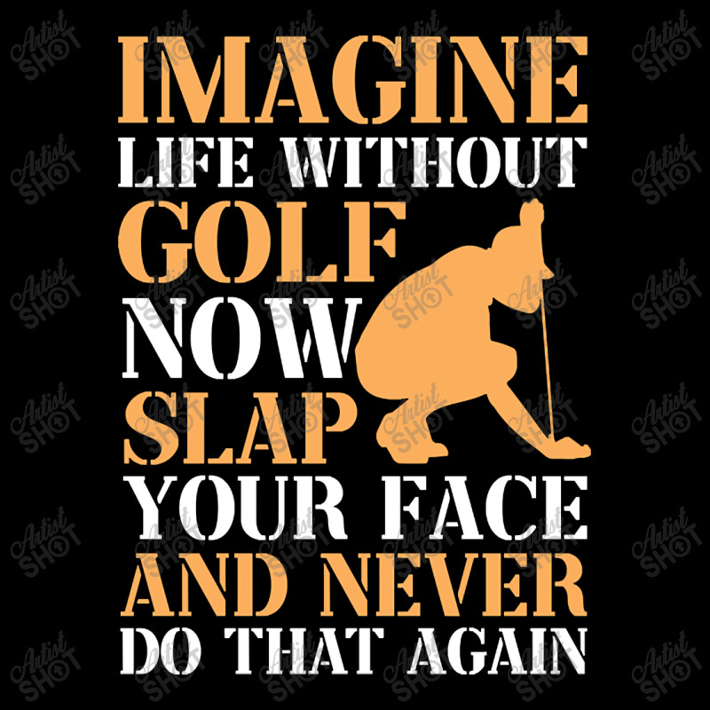 Imagine Life Without Golf Adjustable Cap by Rios Arevalo | Artistshot