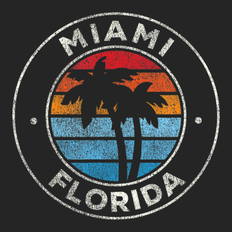 Miami Florida Fl Vintage Retro 70s Unisex Hoodie by michaelyounger19 | Artistshot