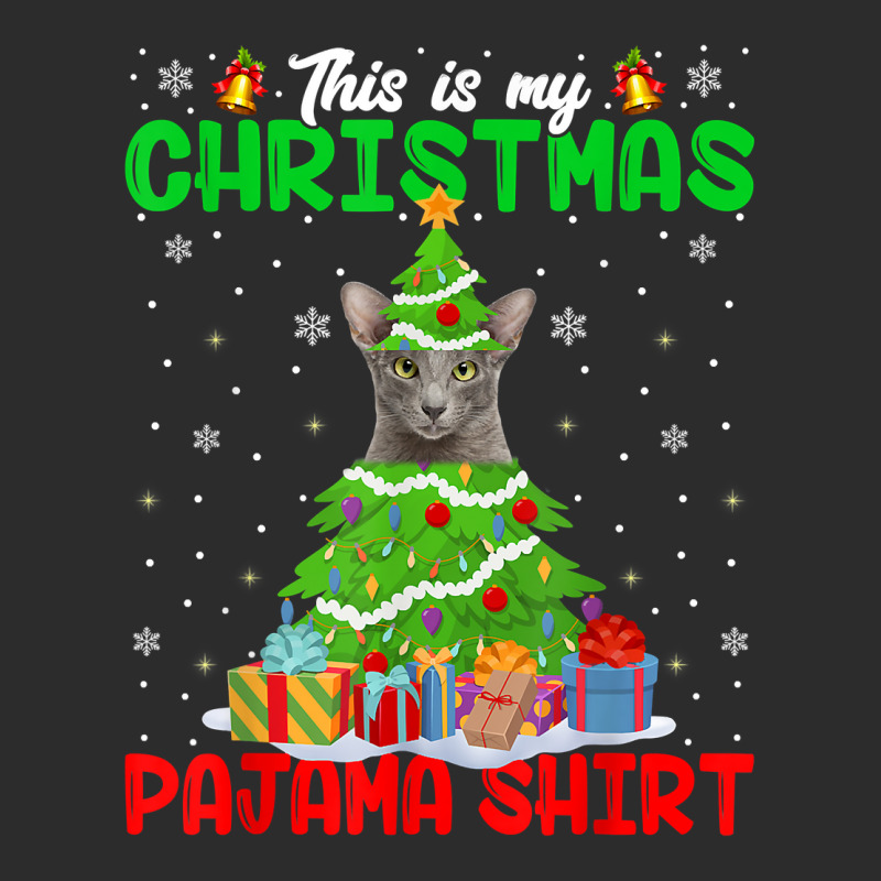 Funny Oriental Cat Lover This Is My Christmas Pajama Xmas T Shirt Exclusive T-shirt | Artistshot