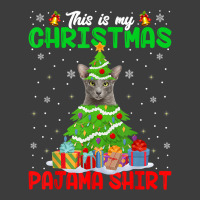 Funny Oriental Cat Lover This Is My Christmas Pajama Xmas T Shirt Men's Polo Shirt | Artistshot