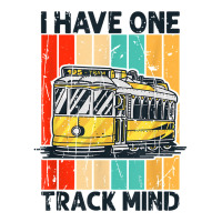 I Have One Track Mind   Model Railroad Train Rail T Shirt V-neck Tee | Artistshot