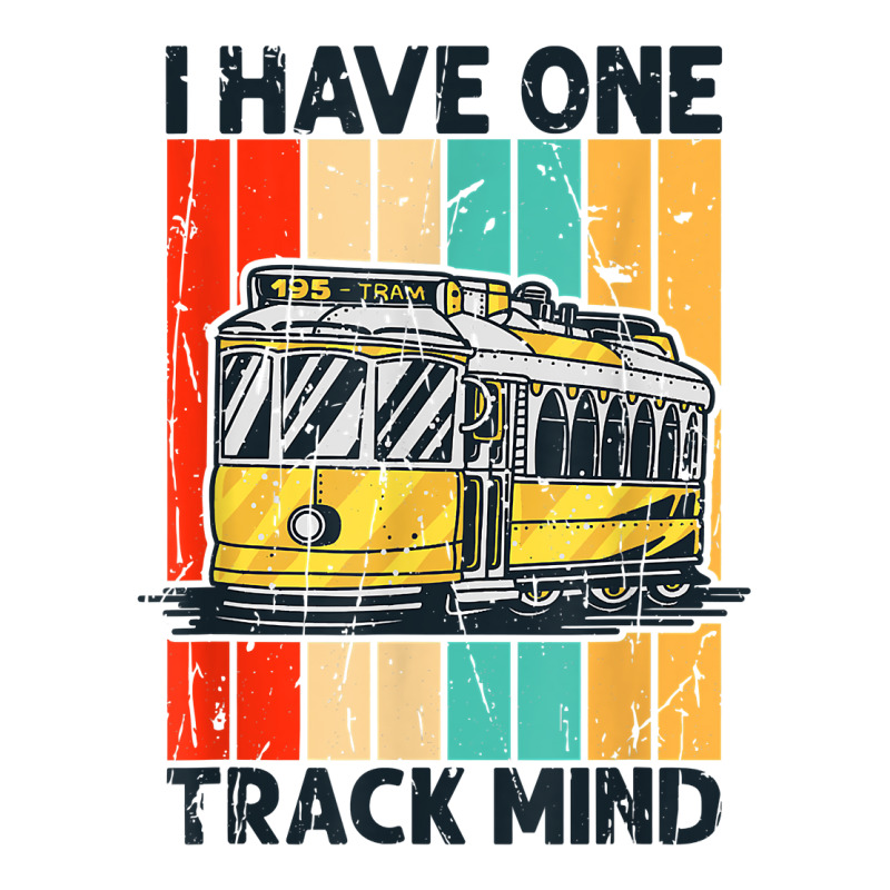 I Have One Track Mind   Model Railroad Train Rail T Shirt 3/4 Sleeve Shirt | Artistshot