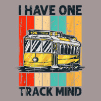 I Have One Track Mind   Model Railroad Train Rail T Shirt Vintage Hoodie | Artistshot