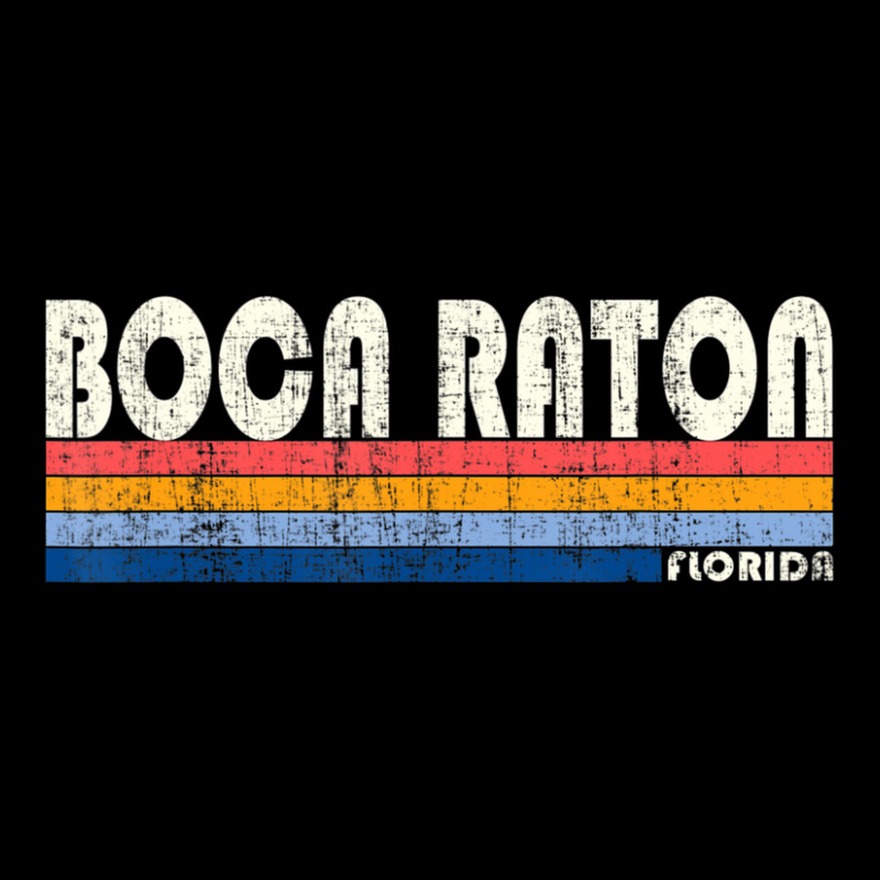 Vintage 70s 80s Style Boca Raton Fl Adjustable Cap by hongquangd | Artistshot