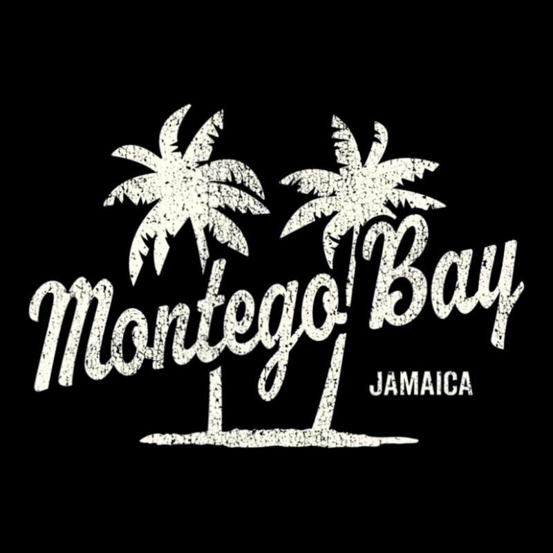 Montego Bay Jamaica Vintage 70s Palm Trees Zipper Hoodie by michaelyounger19 | Artistshot