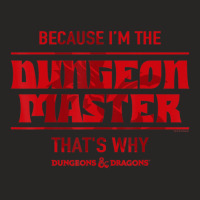 Hot Trend Dungeons & Dragons Because I'm The Dungeon Master Ladies Fitted T-shirt | Artistshot