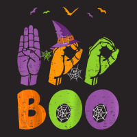 Boo Hands American Sign Language Pride Asl Halloween Vintage Cap | Artistshot