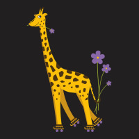 Trending Funny Roller Skating Giraffe T-shirt | Artistshot