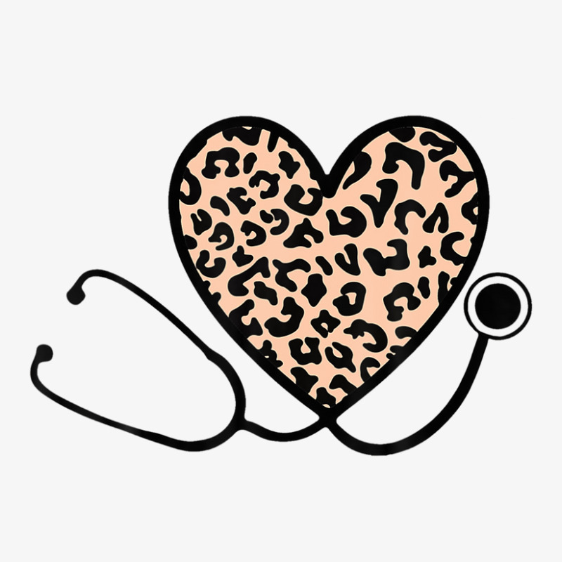 Leopard Stethoscope Cute Nurse Life Rn Registered Nurse Ladies Fitted T-shirt | Artistshot