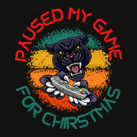 Limited Edition Paused My Game For Christmas-isx1p Scorecard Crop Tee | Artistshot