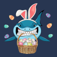 Cute Bunny Shark Easter  For Boys Girls Men Denim Jacket | Artistshot