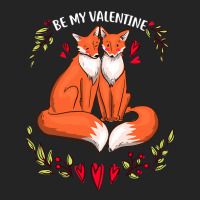 Be My Valentine Cute Valentines Day Gift Fox Animal 3/4 Sleeve Shirt | Artistshot