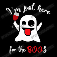 Funny Just Here For The Boos Ghost Wine Tasting Halloween Kids Cap | Artistshot