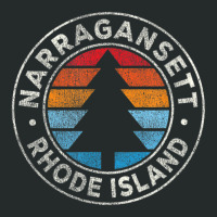 Narragansett Rhode Island Ri Vintage Retro 70s Women's Triblend Scoop T-shirt | Artistshot