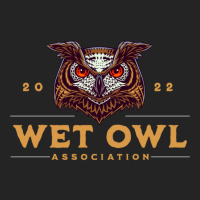 Wet Owl Association Owl Head 2022 3/4 Sleeve Shirt | Artistshot