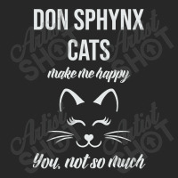 Don Sphynx Make Me Happy You Not So Much Men's T-shirt Pajama Set | Artistshot