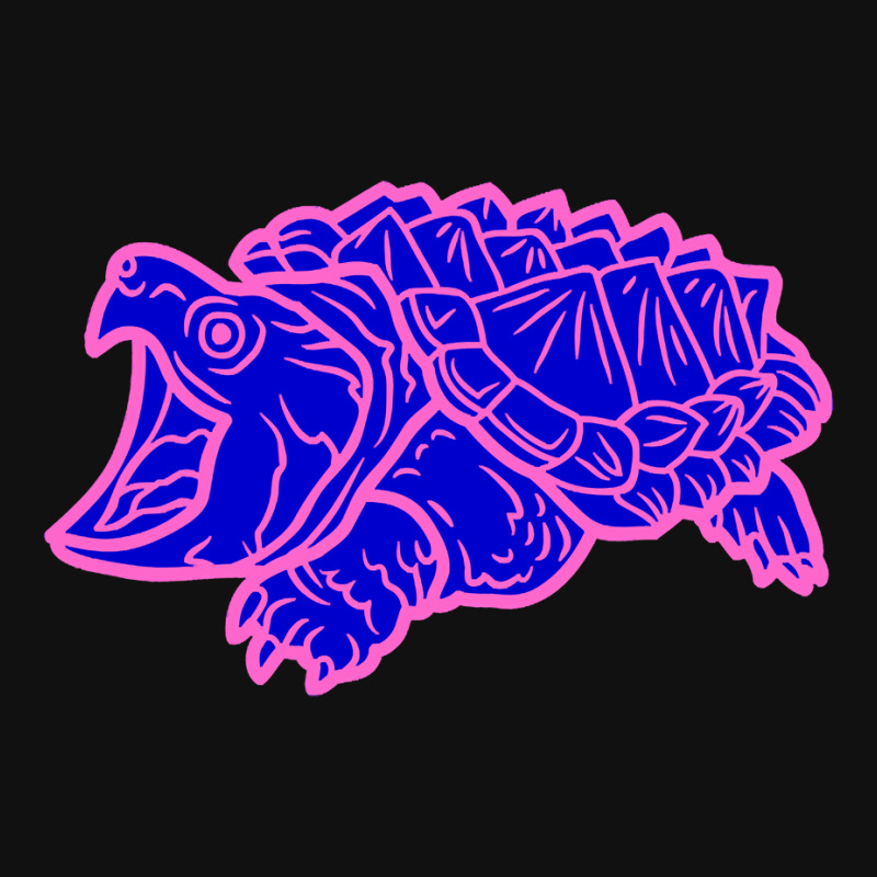 Trending Alligator Snapping Turtle - Reptile - Wildlife - Cute Turtle Oval Patch | Artistshot