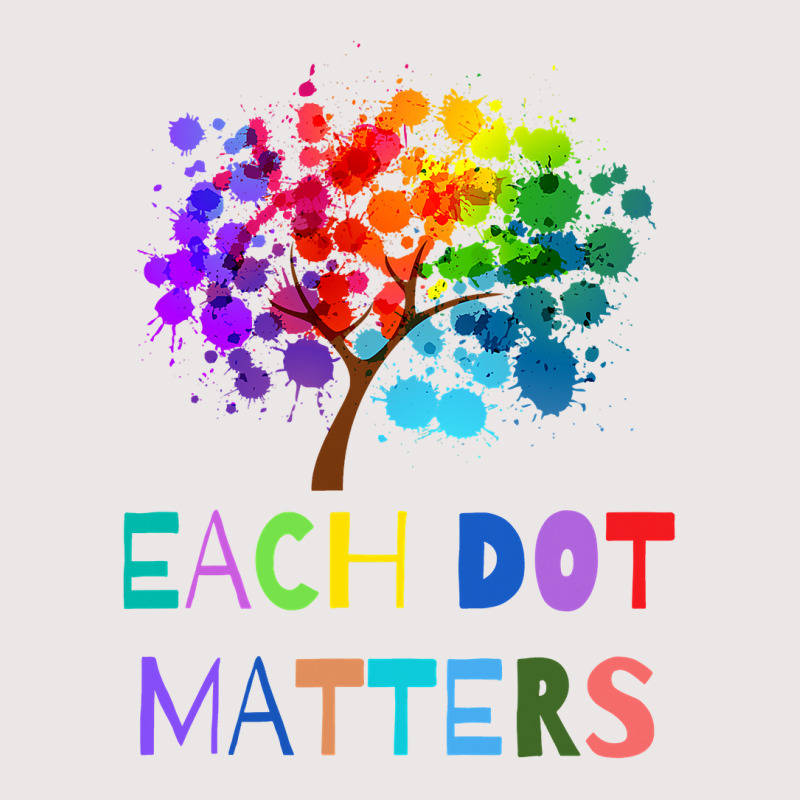 Each Dot Matters Colorful Polka Dot Unity Tree Pocket T-shirt | Artistshot