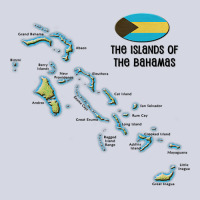 Bahamas, The Islands Of, Map Fleece Short | Artistshot