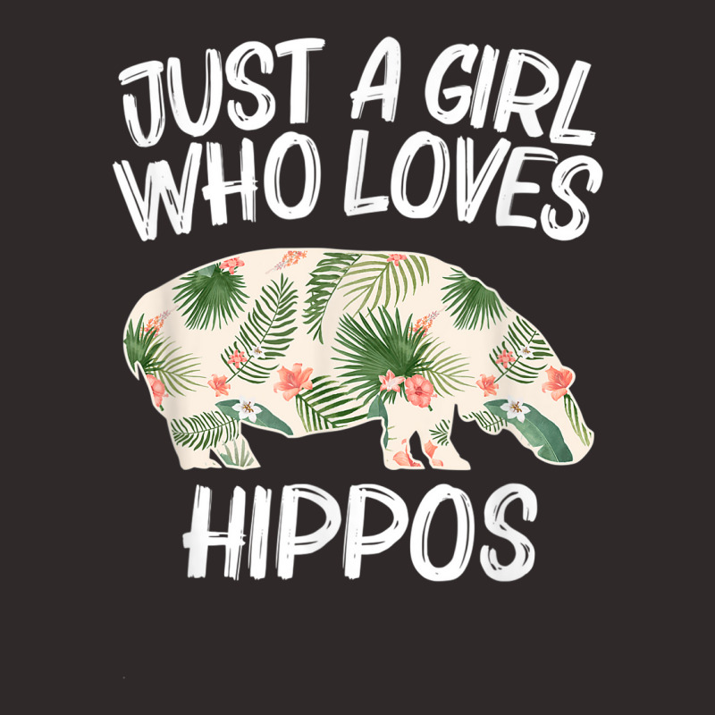 Just A Girl Who Loves Hippos Gift For Women Horse River Herd Racerback Tank by COREYOMPEY | Artistshot