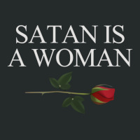 Satan Is A Woman Women's Triblend Scoop T-shirt | Artistshot