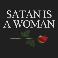 Satan Is A Woman Ladies Polo Shirt | Artistshot