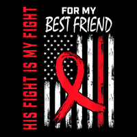 Go Red His Fight Best Friend Heart Disease Usa Flag Gifts T Shirt Adjustable Cap | Artistshot