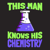 This Man Knows His Chemistry - Science Chemicals Chemist Vintage Cap | Artistshot