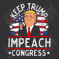 Keep Trump Impeach Congress Vintage Short | Artistshot