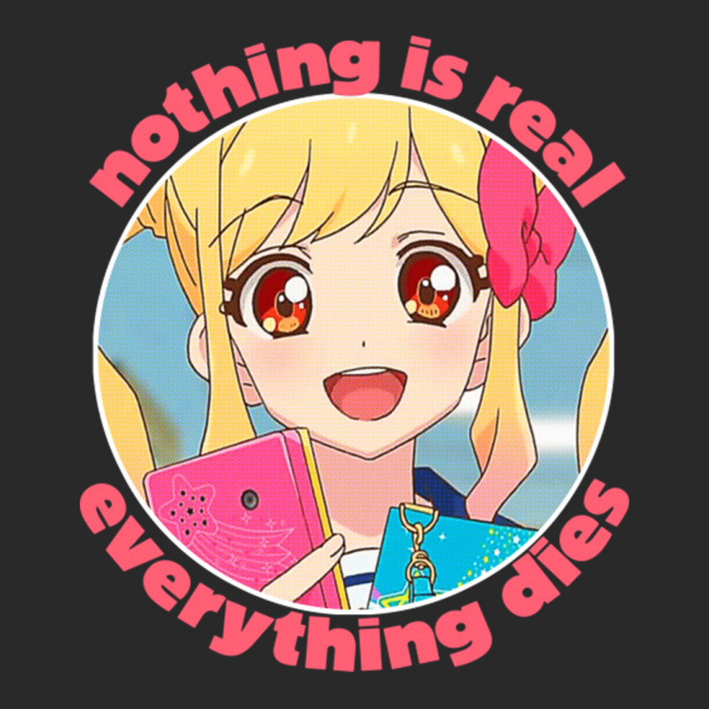 Nothing Is Real Nihilist Anime Design Printed hat by CaridadAlstott | Artistshot