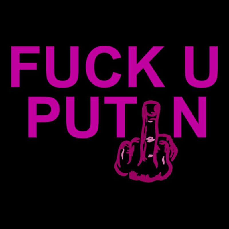 Fck U Putin Women's V-Neck T-Shirt by MelindaBouwman | Artistshot