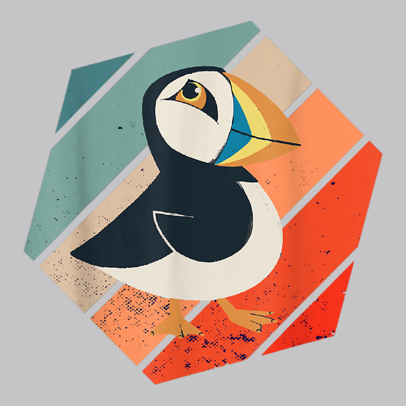 Iceland Animal Puffin Retro Hexa Puffin Lover Seabird Lover T Shirt Baby Bodysuit by maryannmjra8 | Artistshot