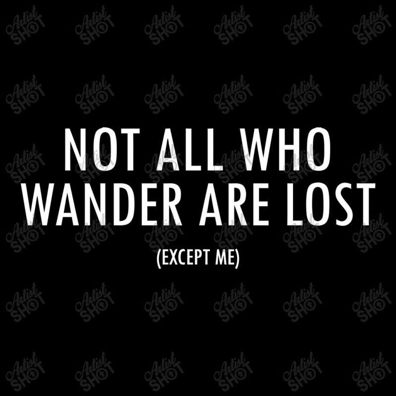 Not All Who Wander Are Lost Baby Tee | Artistshot