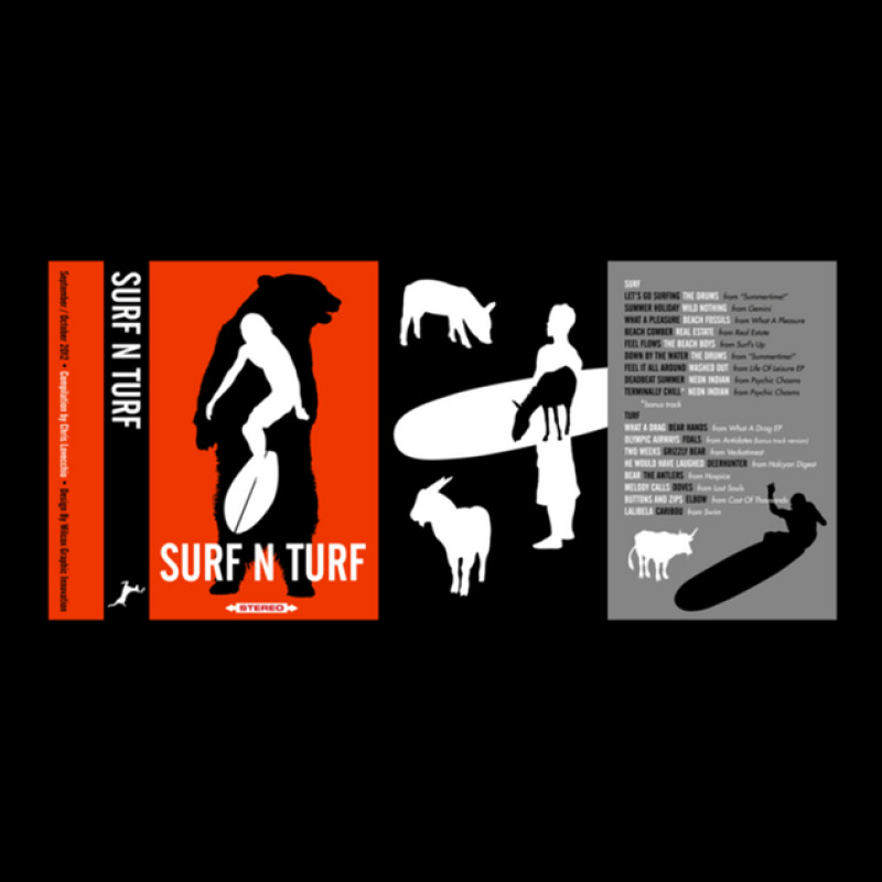 Surf N Turf Cassette Tape Compilation J Card Pocket T-shirt | Artistshot