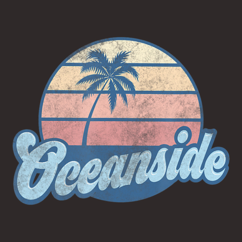 Oceanside California Ca Vintage 70s Retro Surfer Racerback Tank by michaelyounger19 | Artistshot