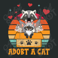 Limited Edition Cat Lover Adopt A Forbidden Cats Retro Women's Triblend Scoop T-shirt | Artistshot